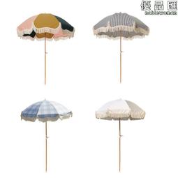 庭院遮陽流蘇沙灘傘 長柄抗風加固擺攤營地戶外沙灘傘 歷史價格詳細信息