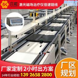 雷射治療機總裝線 洗眉機倍速鏈輸送線左右循環工裝板組裝線 歷史價格詳細信息