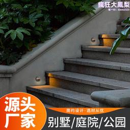 別墅庭院店面樓道燈樓梯臺階燈 方形鋁材牆角燈地腳燈庭院燈 歷史價格詳細信息