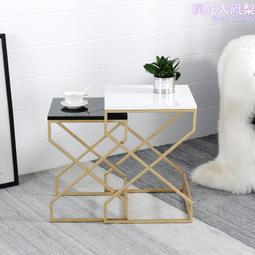 北歐大理石幾簡約客廳現代創意網紅花幾組合小戶型ins鐵藝桌 歷史價格詳細信息