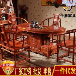 古典中式餐廳桌椅酒店包廂桌子青花瓷大理石卡座連鎖飯店實木方桌 歷史價格詳細信息