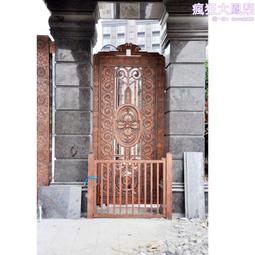 鋁門 精鑄鋁藝大門庭院別墅高檔電動鋁大門 歷史價格詳細信息