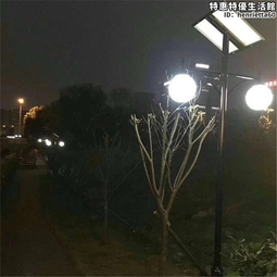 太陽能燈戶外庭院燈方形燈柱中式仿古3米廣場小區led太陽能庭院燈 歷史價格詳細信息