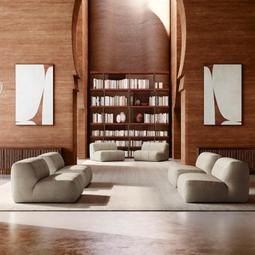 北歐模塊沙發燈芯絨小戶型客廳無扶手單人雙人華夫格雲朵超軟沙發 歷史價格詳細信息