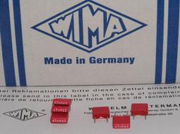 德國WIMA MKS2 0.047uF(47nF) 250V 5% 腳距:5mm 金屬膜電容 1顆1標 歷史價格詳細信息