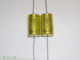 2200UF 16V 德國產軸向發燒電容 臥式電解 16V2200UF【拆機 】 歷史價格詳細信息