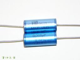 【電 容】德國 ERO 0.015uF / 63V 2.5% 早期  Film/Foil PP 薄膜電容〔KP1834〕 歷史價格詳細信息