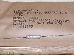 【電 容】美國 SPRAGUE 100uF / 10V 軍規鉭質電容〔150D 法國廠〕 歷史價格詳細信息