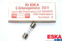 德國 ESKA 保險絲 16A  (灌沙防爆型) 250V (M中速) FOR AUDIO 5*20mm 歷史價格詳細信息