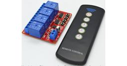 4路遙控開關  四路 4迴路 一對一 遙控電燈 無線遙控開關 風扇 開關 雙搖控器 可穿牆 LED燈 歷史價格詳細信息