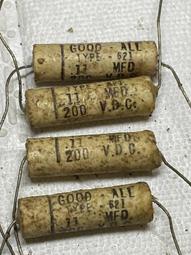 美國蠟封電容 GOOD ALL 蜜糖蠟古董膽機耦合電容 真空管 擴大機 前級 後級 -4975 歷史價格詳細信息