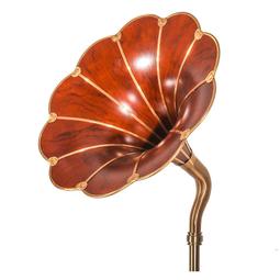 復古留聲機銅大喇叭黑膠唱片機仿古電唱機 歷史價格詳細信息