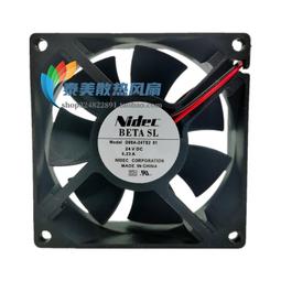 原裝Nidec 8025 12V 0.29A 4針PWM溫控靜音機箱電源風扇M33406-35 歷史價格詳細信息