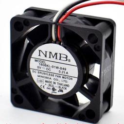 NMB 1604KL-01W-B40 4010 4cm 5V 0.16A 兩線雙滾珠風扇 歷史價格詳細信息