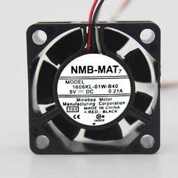 NMB 1604KL-01W-B40 4010 4cm 5V 0.16A 兩線雙滾珠風扇 歷史價格詳細信息