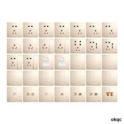 德力西開關插座靣板家用86型暗裝四孔牆壁5孔usb三孔16a一開五孔 歷史價格詳細信息