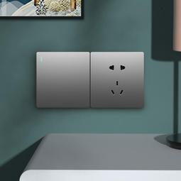 家用開關插座面板玻璃點開關帶LED燈1位一開雙切二開三開單控86型  露天市集  全臺最大的網路購物市集 歷史價格詳細信息