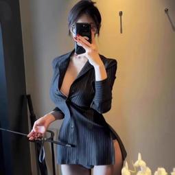 禦姐風性感秘書襯衣套裝春秋修身百搭中長款制服職業襯衫女純欲風 歷史價格詳細信息