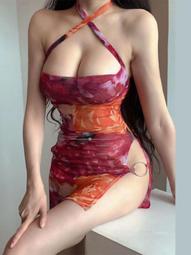 夏季新款時髦牛仔褲女撞色織帶大破洞全棉直筒闊腿長褲  高級感風 歷史價格詳細信息