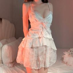 網紅新款純欲風蕾絲情趣性感女睡衣夏季刺激辣妹大胸內衣透明睡衣 歷史價格詳細信息