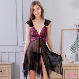 愛在高潮 黑色網紗蕾絲睡衣-T1494-黑-F - 014T14940800 歷史價格詳細信息