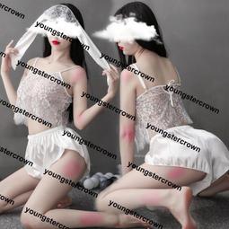 【四件套】性感蕾絲睡衣女夏吊帶睡裙極度誘惑內衣夏季套裝家居服【2021現款上新】 歷史價格詳細信息