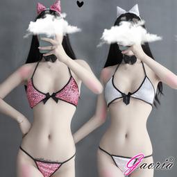 【Gaoria】小貓貓 深V交叉綁帶三點式激情花邊內褲貓咪套裝 情趣睡衣 #情趣用品#跳蛋#情趣睡衣#內衣內褲#角色扮演 歷史價格詳細信息