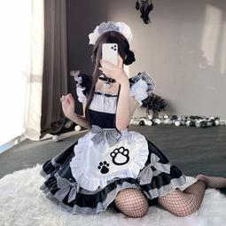 貓咪女仆裝cos性感蘿莉洛麗塔動漫可愛情趣日系軟妹女傭制服套裝【2021現款上新】 歷史價格詳細信息
