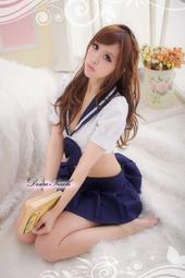 *DesirePeach*[8087粉色]露乳三點。角色扮演-女僕女傭女警小護士水手學生服空姐兔女郎/情趣性感內衣蕾絲 歷史價格詳細信息