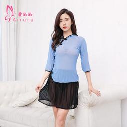 透視網紗女學生水手服短裙裝挑逗性感火辣情趣睡衣內衣氣質女神角色扮演情趣角色服 歷史價格詳細信息