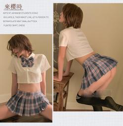 情趣內衣性感透視學生襯衫蝴蝶結英倫格子百褶裙制服誘惑 性感睡衣 角色扮演服調情誘惑 情趣睡衣 C114 歷史價格詳細信息