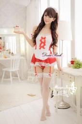 *DesirePeach*[8087粉色]露乳三點。角色扮演-女僕女傭女警小護士水手學生服空姐兔女郎/情趣性感內衣蕾絲 歷史價格詳細信息
