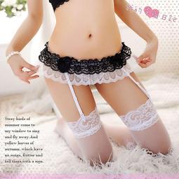 魅惑女神&bull;雙色吊襪帶+大腿蕾絲絲襪(黑) M5-23160447 歷史價格詳細信息