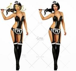 DS表演服歐美新款酒吧女歌手DJ舞台裝性感gogo秀爵士舞透視燕尾裙 歷史價格詳細信息