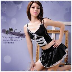 《小女人》俏麗女僕 蕾絲薄紗連身女傭圍裙性感睡衣裙-3件入 歷史價格詳細信息