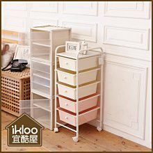 【ikloo】輕柔色系滑輪收納整理箱/收納箱(3入) 歷史價格詳細信息