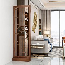 【熱賣】 屏風 隔斷墻 屏風 隔斷墻客廳 簡約現代裝飾遮擋 小戶型雙麵進門 新中式實木玄關櫃 免運 歷史價格詳細信息
