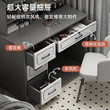 梳妝台 梳妝桌 化妝桌 意式翻蓋化妝桌 小型化妝鏡桌 收納櫃 一體多功能梳妝桌子 歷史價格詳細信息