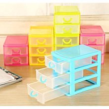 【桌面收納盒-三層】化妝品收納盒 抽屜收納盒 透明收納盒 文具收納盒 收納盒 保養品收納 歷史價格詳細信息