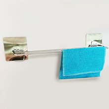 免鑽孔不鏽鋼多用途拖把架(一夾一勾)-2入組 歷史價格詳細信息