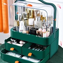 新款特價~收納盒 桌面置物架 梳妝臺抽屜式口紅架子整理箱 歷史價格詳細信息
