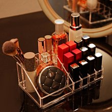 新款特價~收納盒 桌面置物架 梳妝臺抽屜式口紅架子整理箱 歷史價格詳細信息