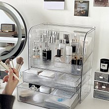 新款特價~kaman分格置物架透明亞克力粉底液腮紅盤大容量眼影收納盒 歷史價格詳細信息