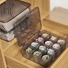 神器透明內褲輕奢襪子家用收納盒內衣整理衣櫃收納免打孔臥室壁掛 歷史價格詳細信息