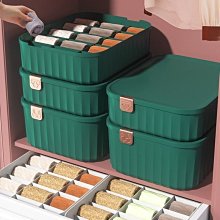 【爆款特賣】內衣收納盒襪子文胸家用抽屜式宿舍整理盒家用多層三合 歷史價格詳細信息