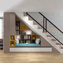 復式樓梯下樓梯間儲物柜子收納柜斜角柜梯形多功能階梯-默認最小規格價錢 其它規格請諮詢客服#促銷 #現貨 歷史價格詳細信息