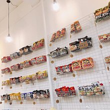 網格置物架 鐵網網格 置物架 掛籃 托盤 照墻 配件 超市 收納 鐵藝 置物架 裝飾 家用 歷史價格詳細信息