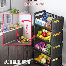 廚房菜籃子置物架多層落地可移動放水果蔬菜收納家用多功能小推車【沃匠家居工具】 歷史價格詳細信息