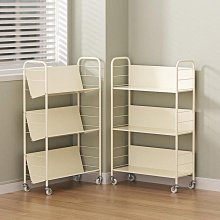 小推車置物架 書架 兒童玩具 零食 收納架 多層 移動帶輪 落地簡易收納書櫃 歷史價格詳細信息