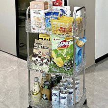 亞克力置物架可移動落地展示櫃小戶型收納櫃中古透明柜子多層收納 歷史價格詳細信息